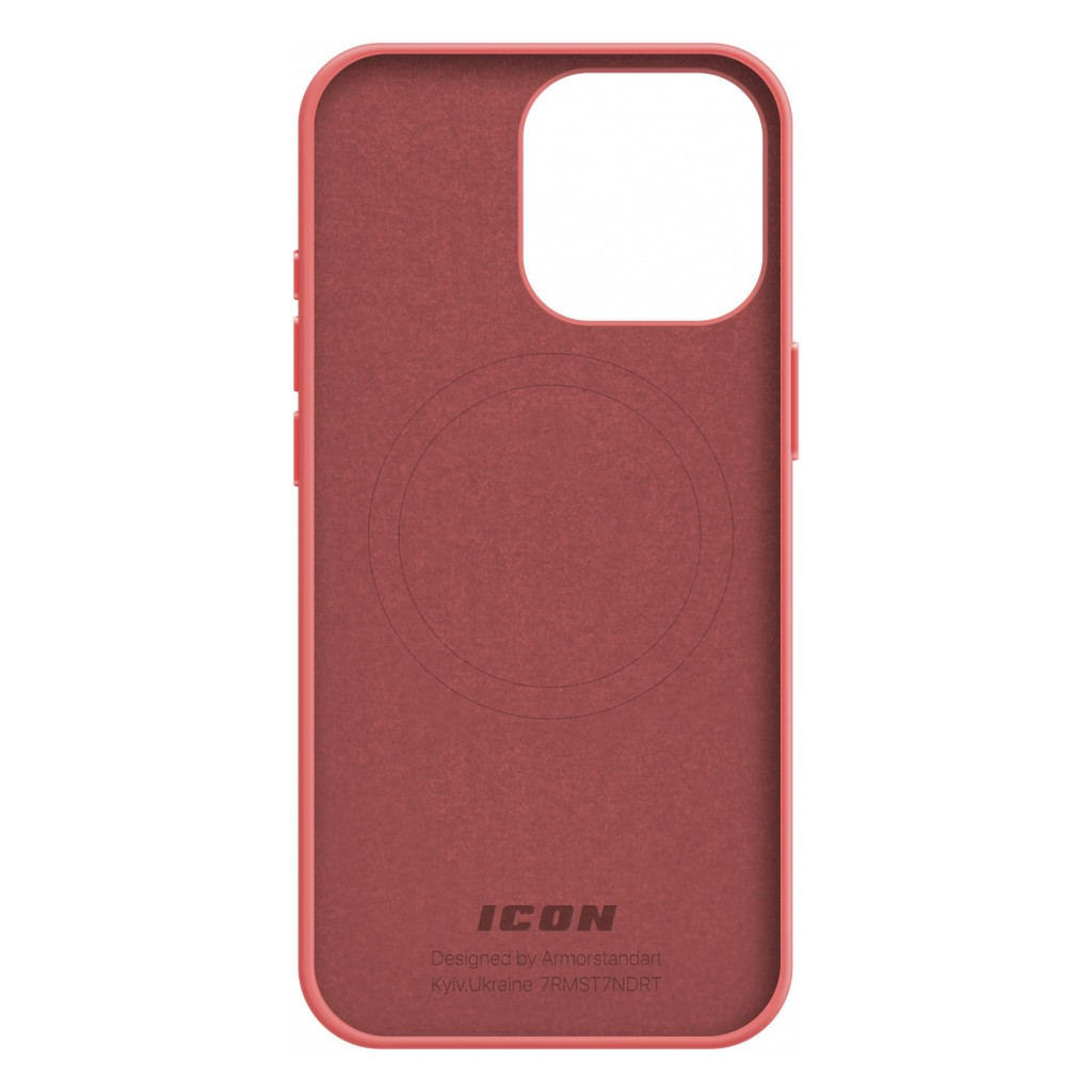 Чохол до мобільного телефона Armorstandart ICON2 MagSafe Apple iPhone 15 Pro Guava (ARM72746) - зображення 2