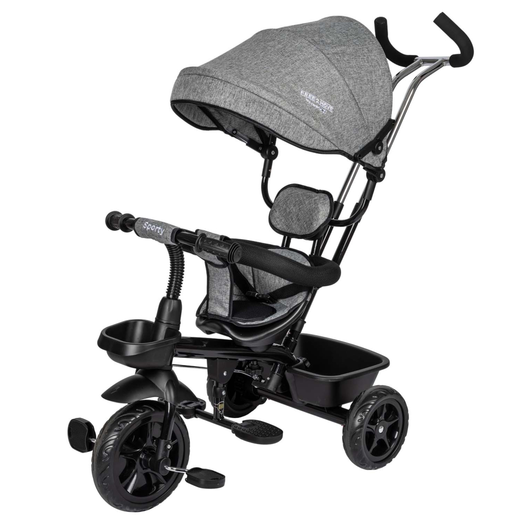 Дитячий велосипед FreeON Free2Move Sport Black Grey (44169) - зображення 1