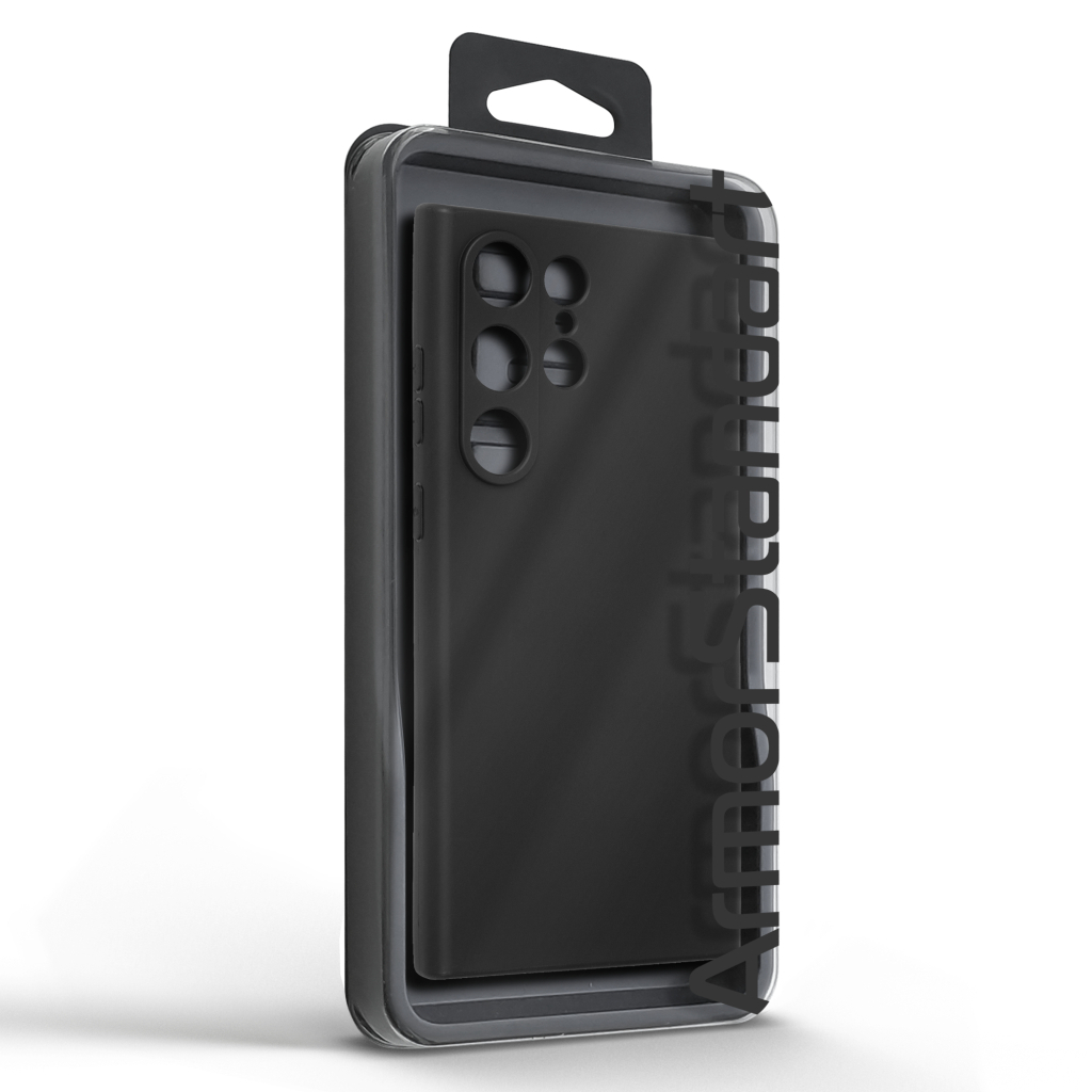 Чохол до мобільного телефона Armorstandart Matte Slim Fit Samsung S23 Ultra Camera Cover Black (ARM83298) - зображення 5