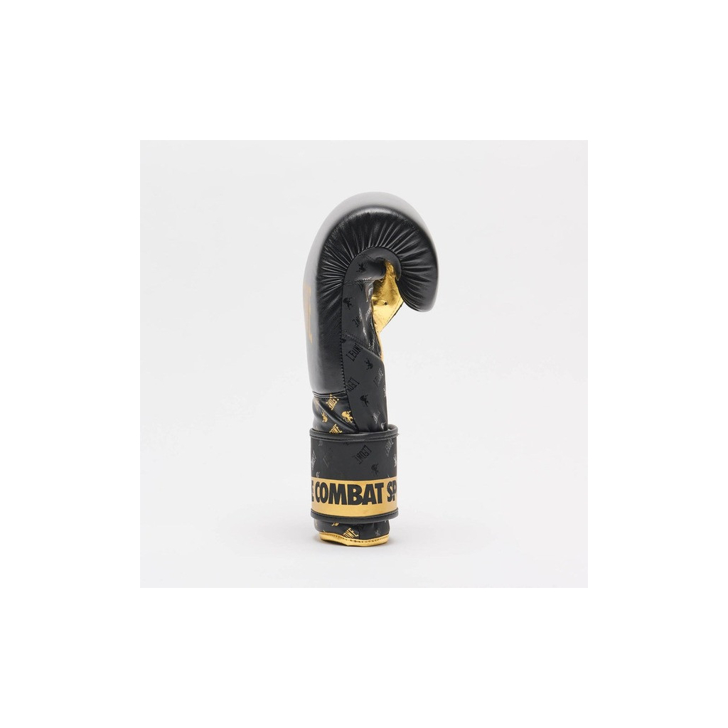 Боксерські рукавички Leone GN220 DNA Black 12 унцій (GN220_Black_12oz) - зображення 6