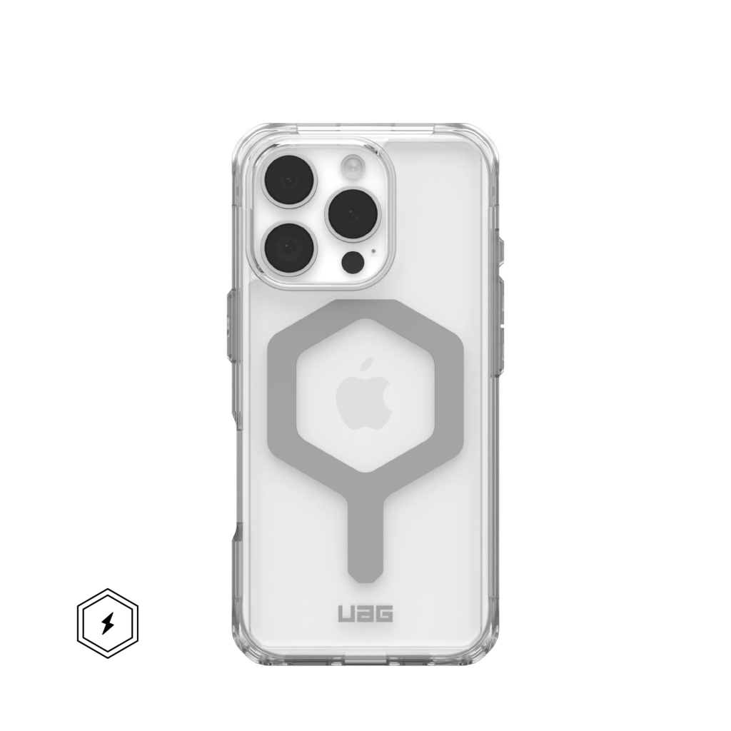 Чохол до мобільного телефона UAG iPhone 16 Pro Plyo Magsafe Ice/Silver (114480114333) - зображення 1