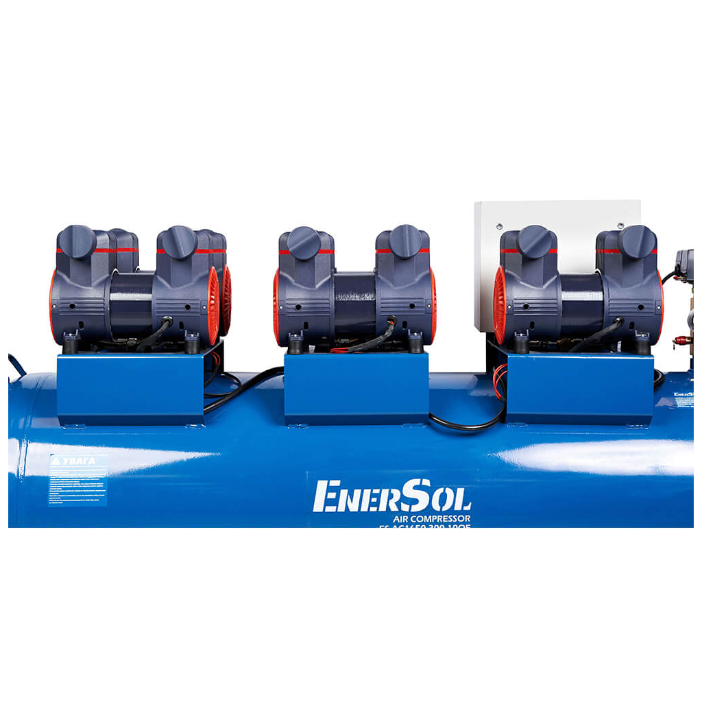 Компресор Enersol безолійний, 1650 л/хв, 8.4 кВт, 126.0 кг (ES-AC1650-300-10OF) - зображення 5