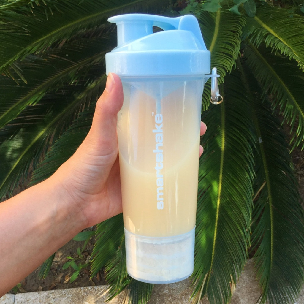 Шейкер спортивний SmartShake Slim 500ml Neon Blue (10253101) - зображення 7
