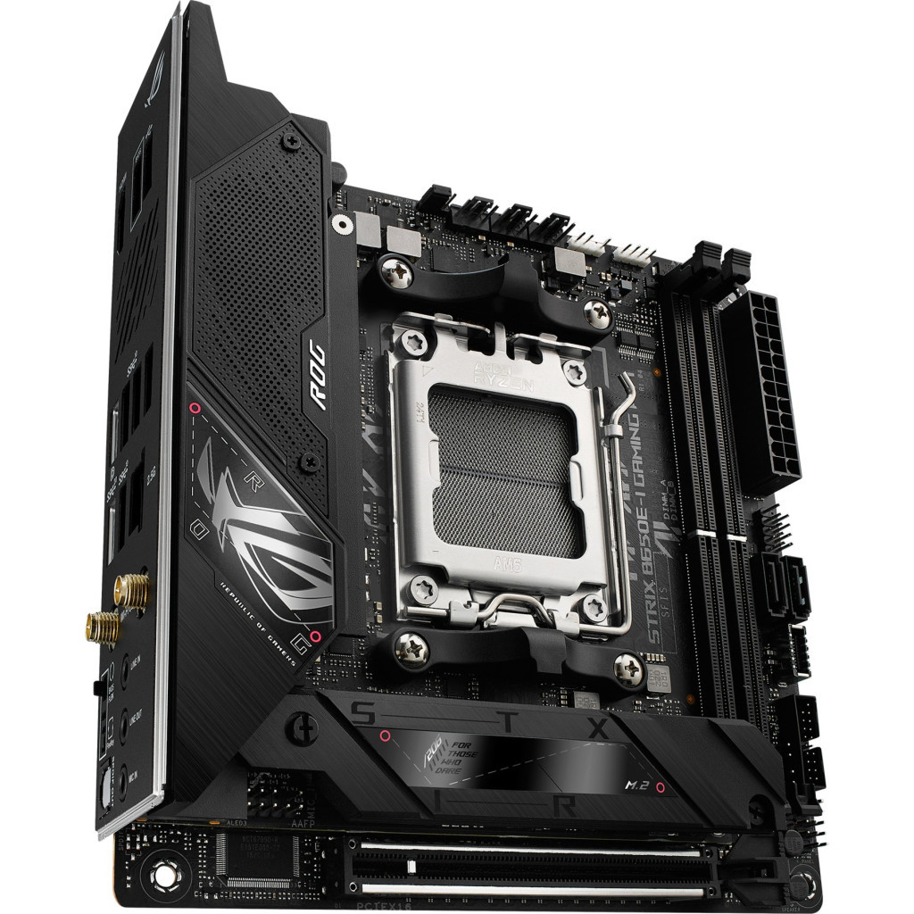 Материнська плата ASUS ROG STRIX B650E-I GAMING WIFI - зображення 2