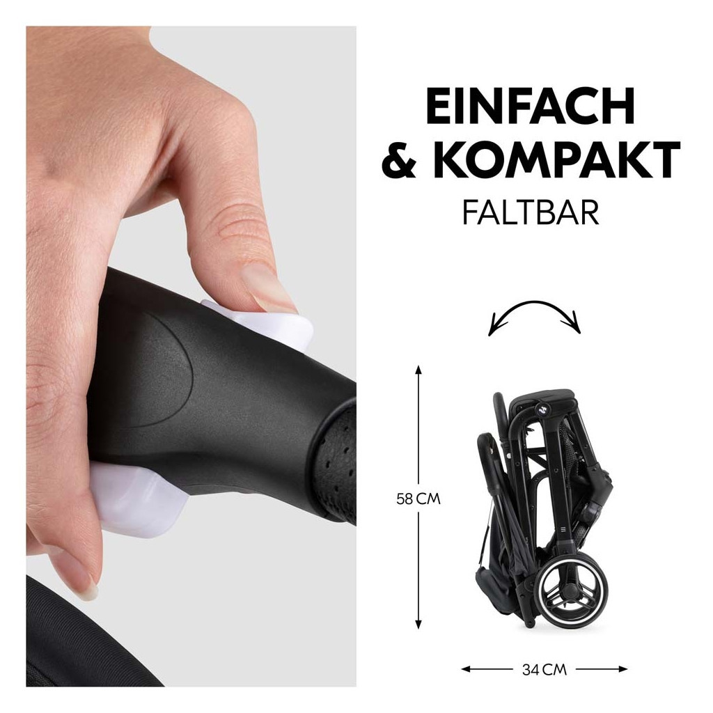 Коляска Hauck Travel N Care Plus Black (16018-3) - зображення 9