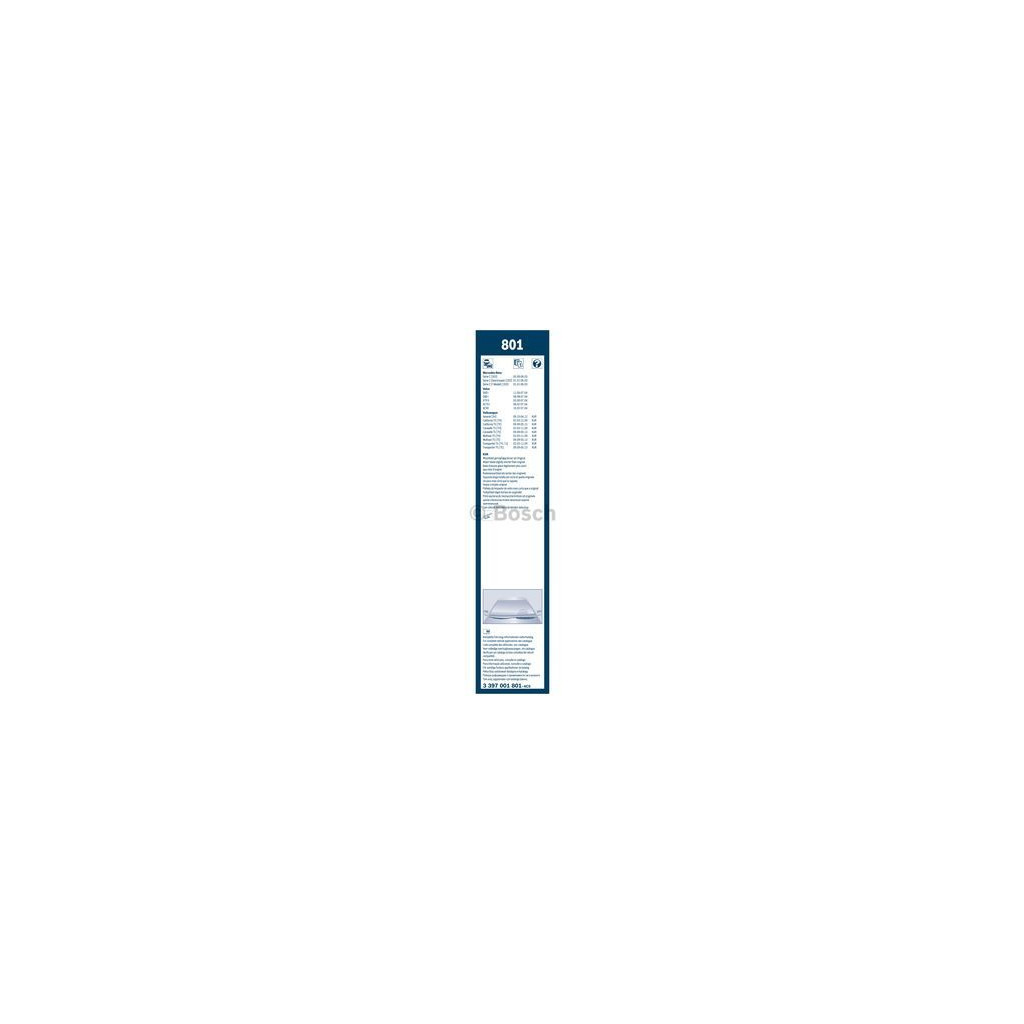 Щітка склоочисника Bosch 3 397 001 801 - зображення 3