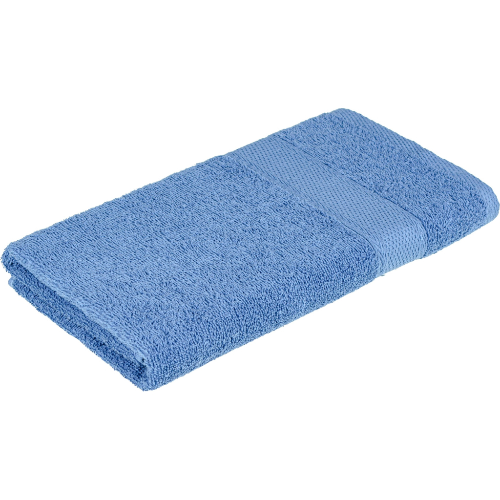 Рушник Home Line махровий бордюрний (синій) 400 гр/м2, 70х140 см (181798) - зображення 1