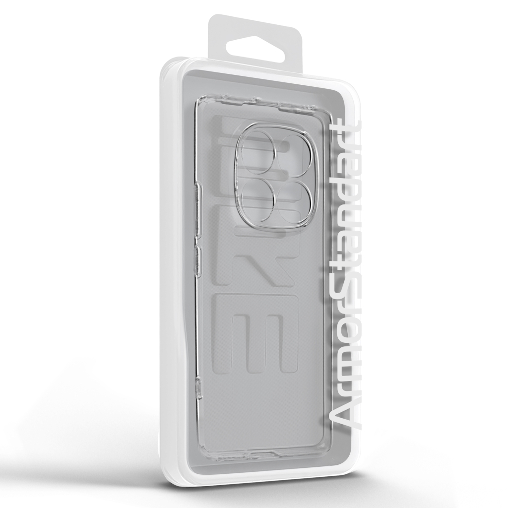 Чохол до мобільного телефона Armorstandart Air Xiaomi Redmi Note 14 Pro 4G Camera cover Clear (ARM79715) - зображення 6