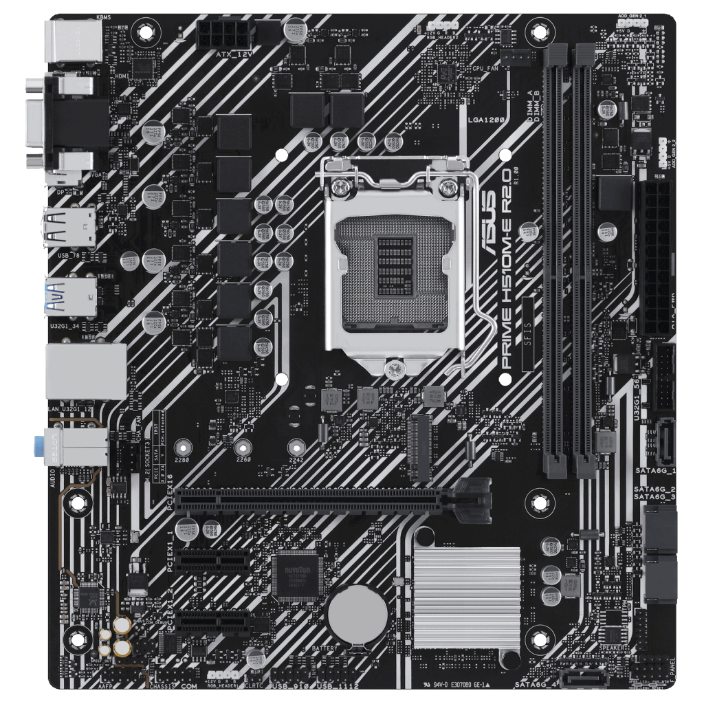 Материнська плата ASUS PRIME H510M-E R2.0 - зображення 1