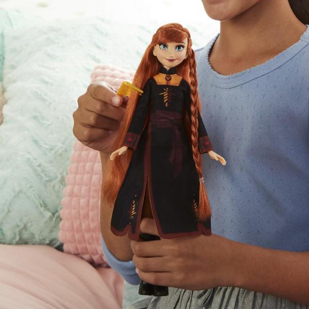 Лялька Hasbro Frozen Крижане серце 2 Анна з аксесуарами для волосся (E6950_E7003) - зображення 9