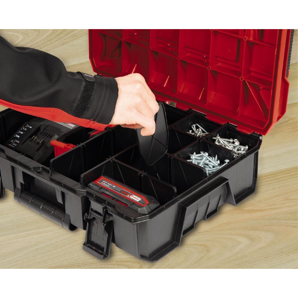 Ящик для інструментів Einhell E-Case S-F (пластик) до 25кг (4540020) - зображення 5