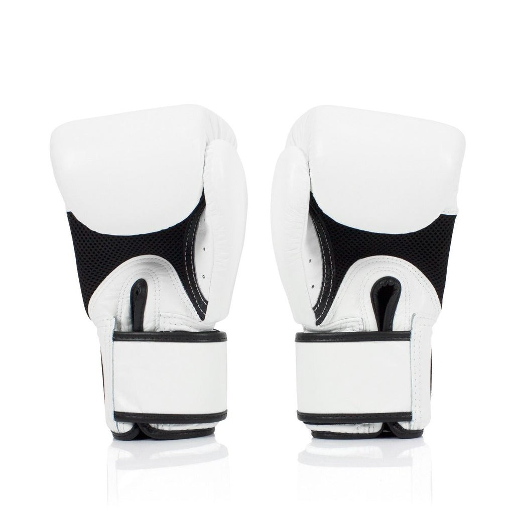 Боксерські рукавички Fairtex BGV1 White 14 унцій (бинти в комплекті) (BGV1_14oz_White) - зображення 4