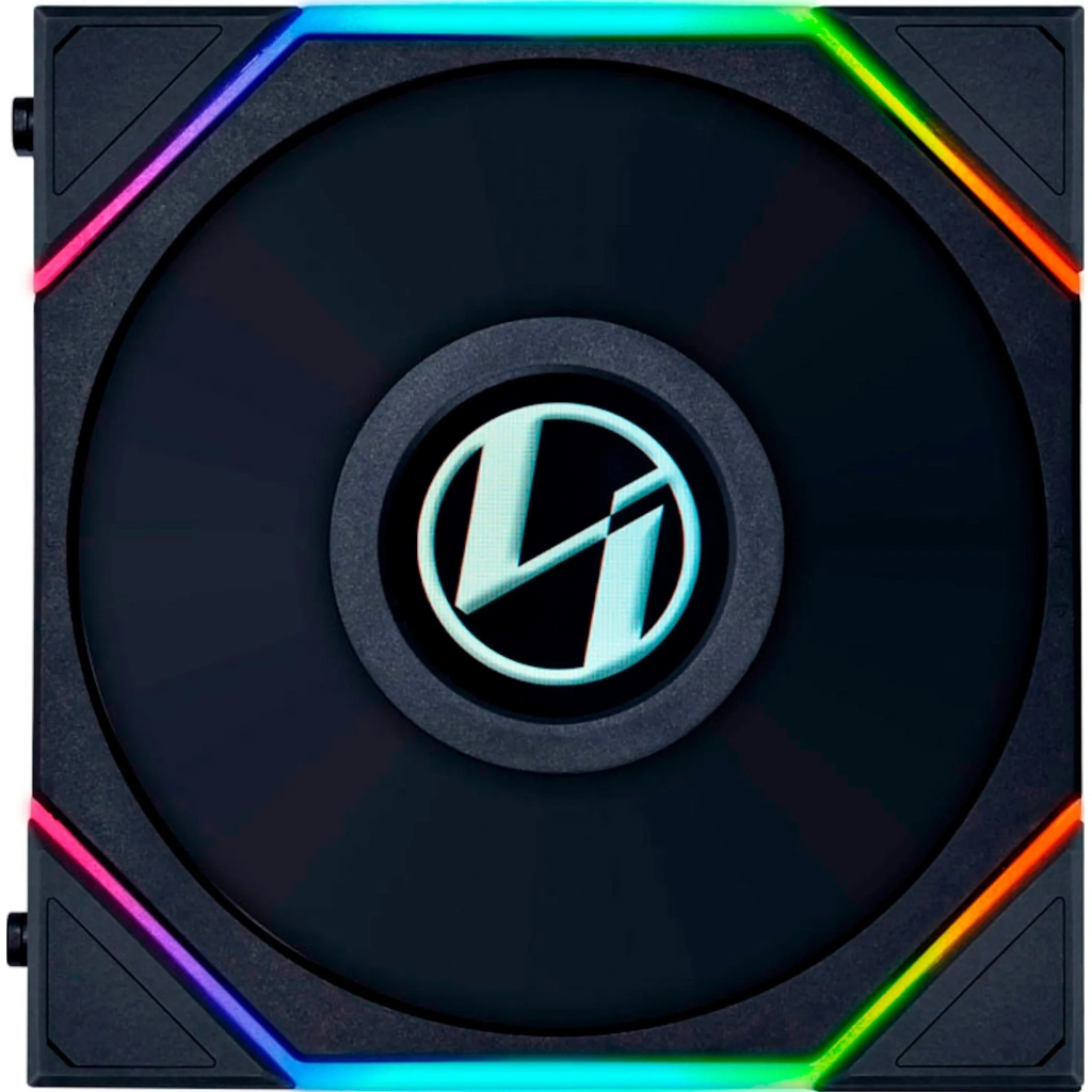 Кулер до корпусу Lian Li TL LCD 140-1, Black (G99.14TLLCD1B.00) - зображення 2