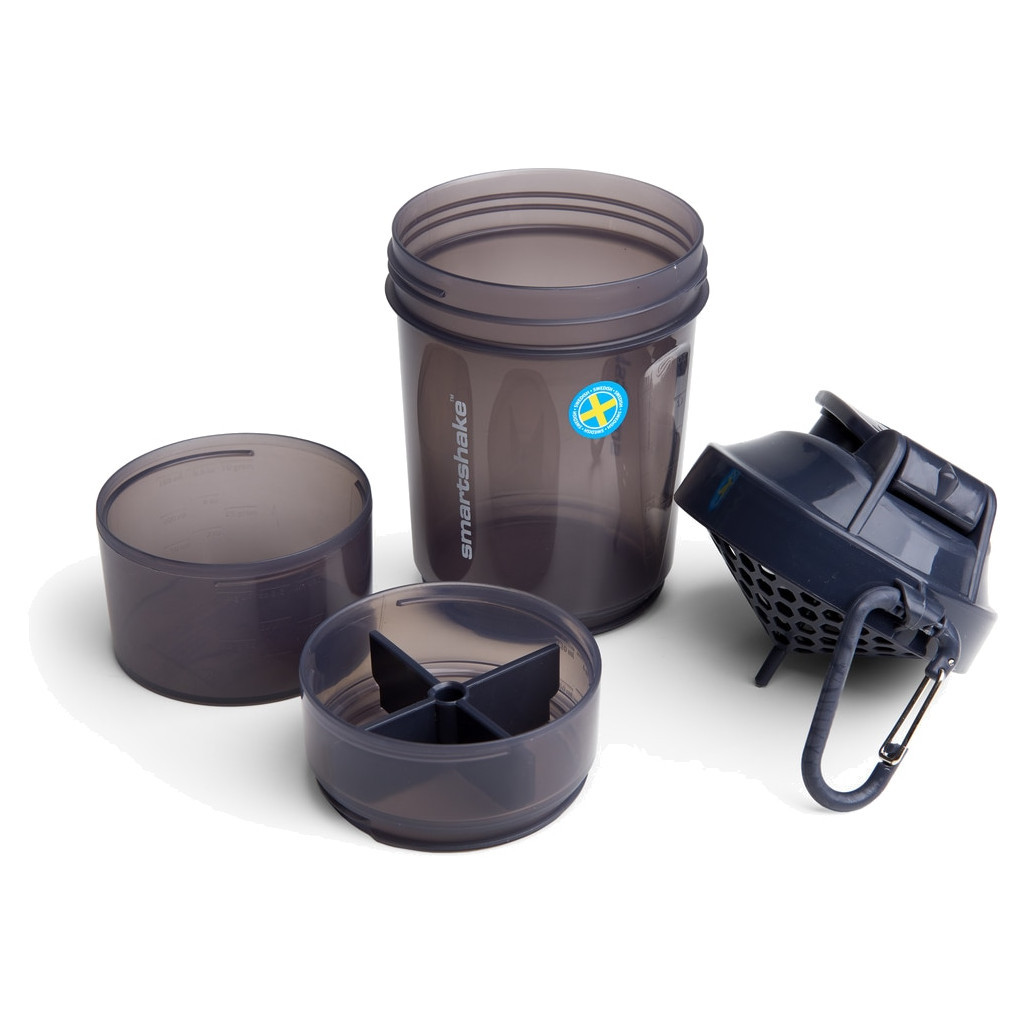 Шейкер спортивний SmartShake Original2GO 600ml Dark Gray (10561401) - зображення 2