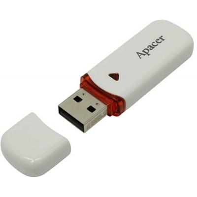 USB флеш накопичувач Apacer 8GB AH333 white USB 2.0 (AP8GAH333W-1) - зображення 5