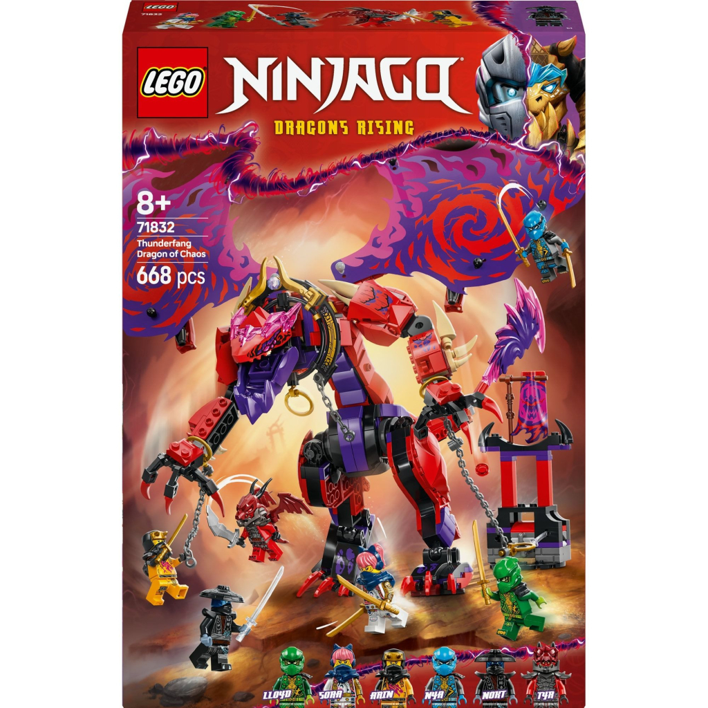 Конструктор LEGO Ninjago Громовержець Дракон Хаосу (71832) - зображення 1