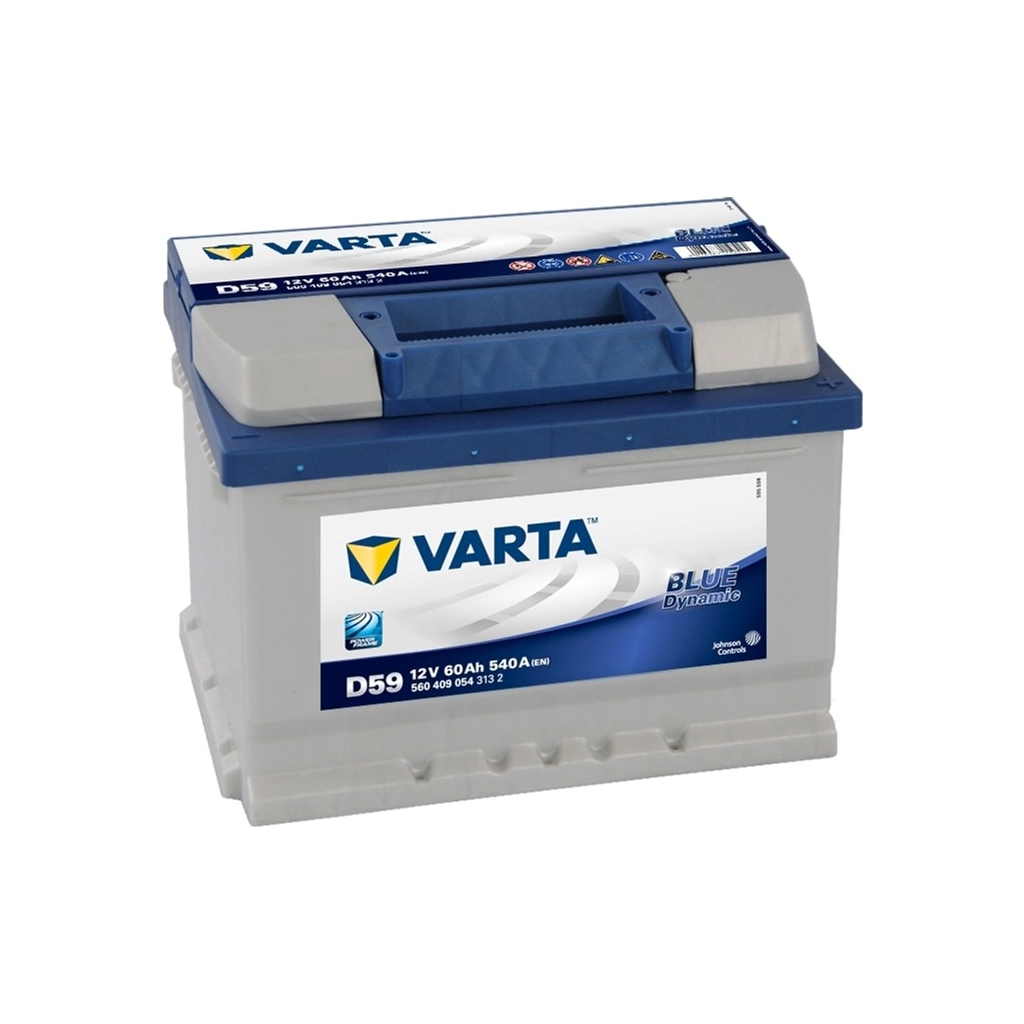 Акумулятор автомобільний Varta Blue Dynamic 60Аh (560409054) - зображення 1