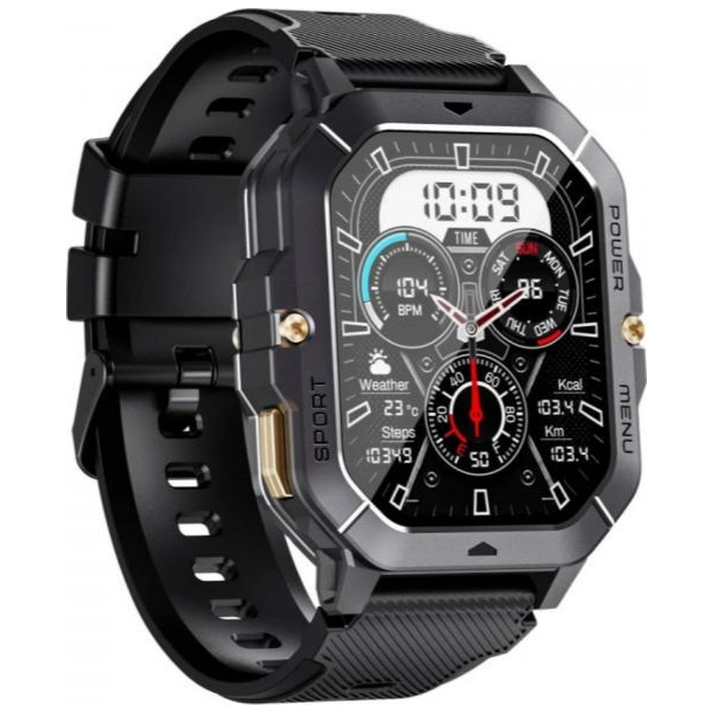 Смарт-годинник OUKITEL BT101 Black (6931940739825) - зображення 3