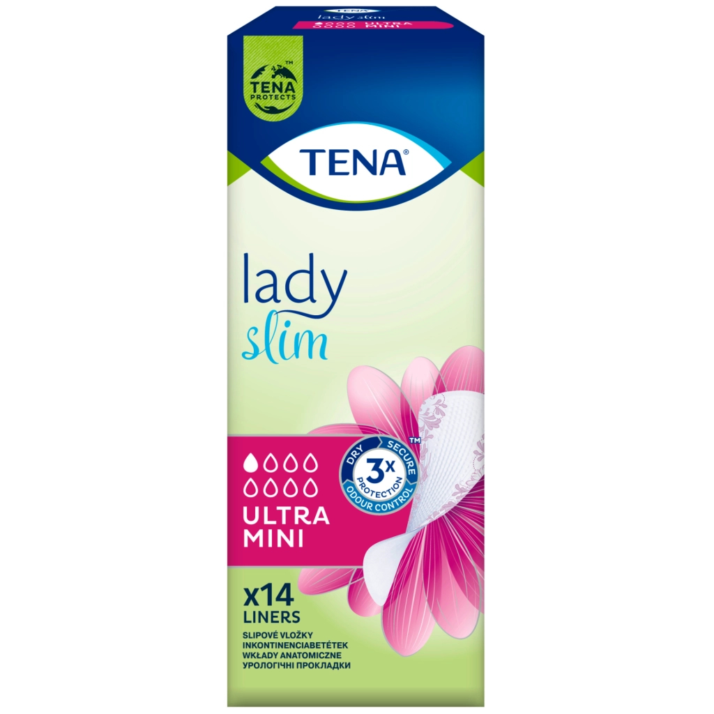 Урологічні прокладки Tena Lady Slim Ultra Mini 14 шт. (7322540013658/7322541115832) - зображення 2