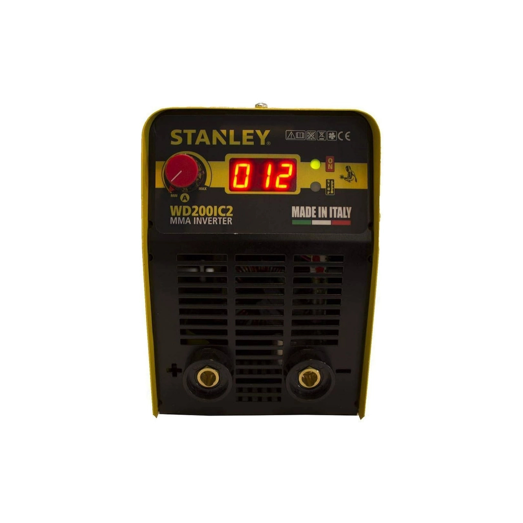 Зварювальний апарат Stanley інверторний 15-200 A, тривалість навантаження 60% (WD200IC2) - изображение 3