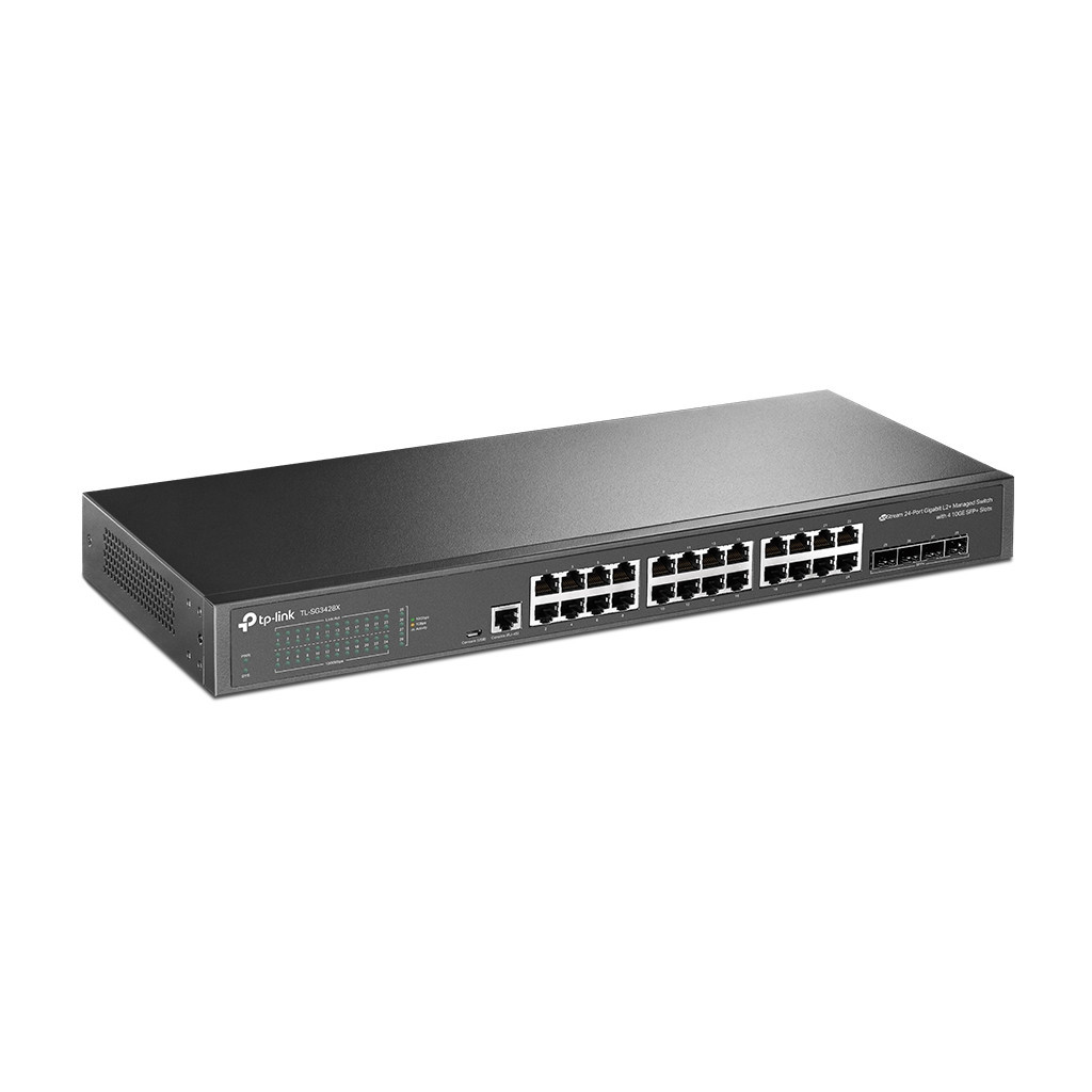 Комутатор мережевий TP-Link TL-SG3428X-UPS - зображення 3