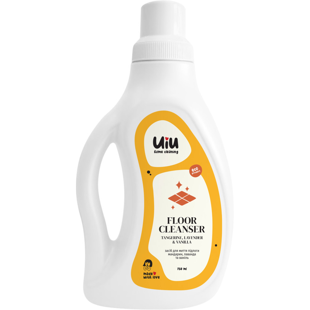 Засіб для миття підлоги UIU Мандарин & Лаванда & Ваніль 750 мл (4820152333407) - зображення 1
