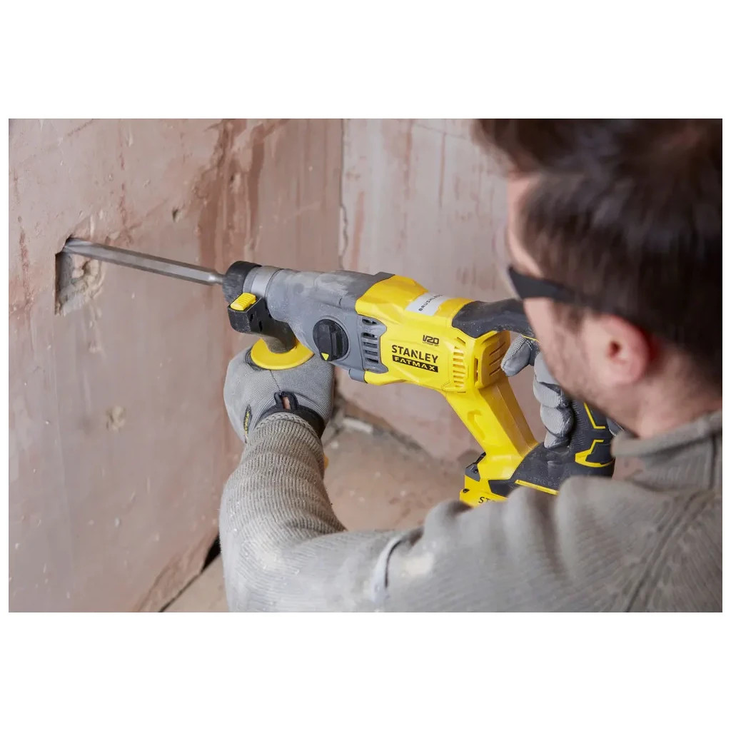 Перфоратор Stanley SDS-Plus,18 В, 2.0 Дж, 3 режима (SFMCH900B) - зображення 6