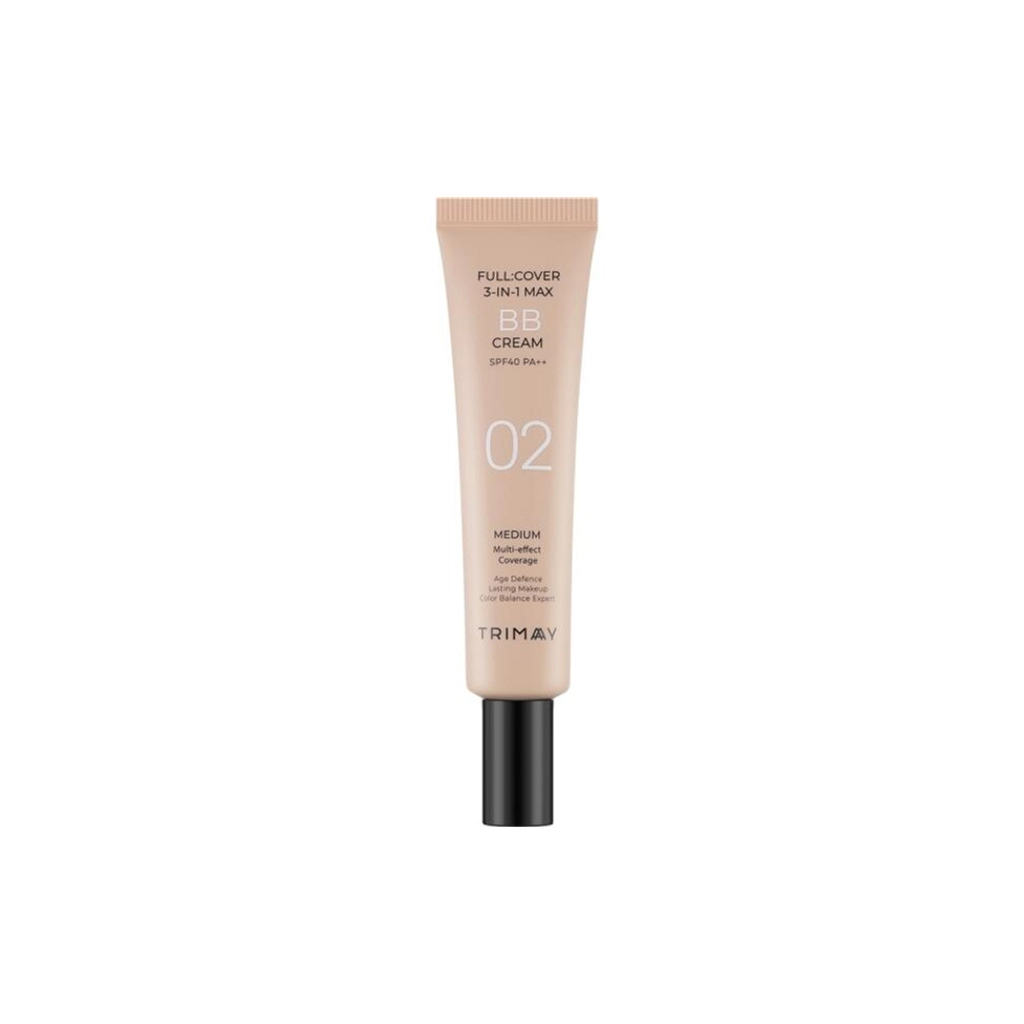 BB-крем Trimay Full Cover 3-in-1Max BB Cream SPF40 PA++ 02 - Medium (8809822540549) - изображение 1