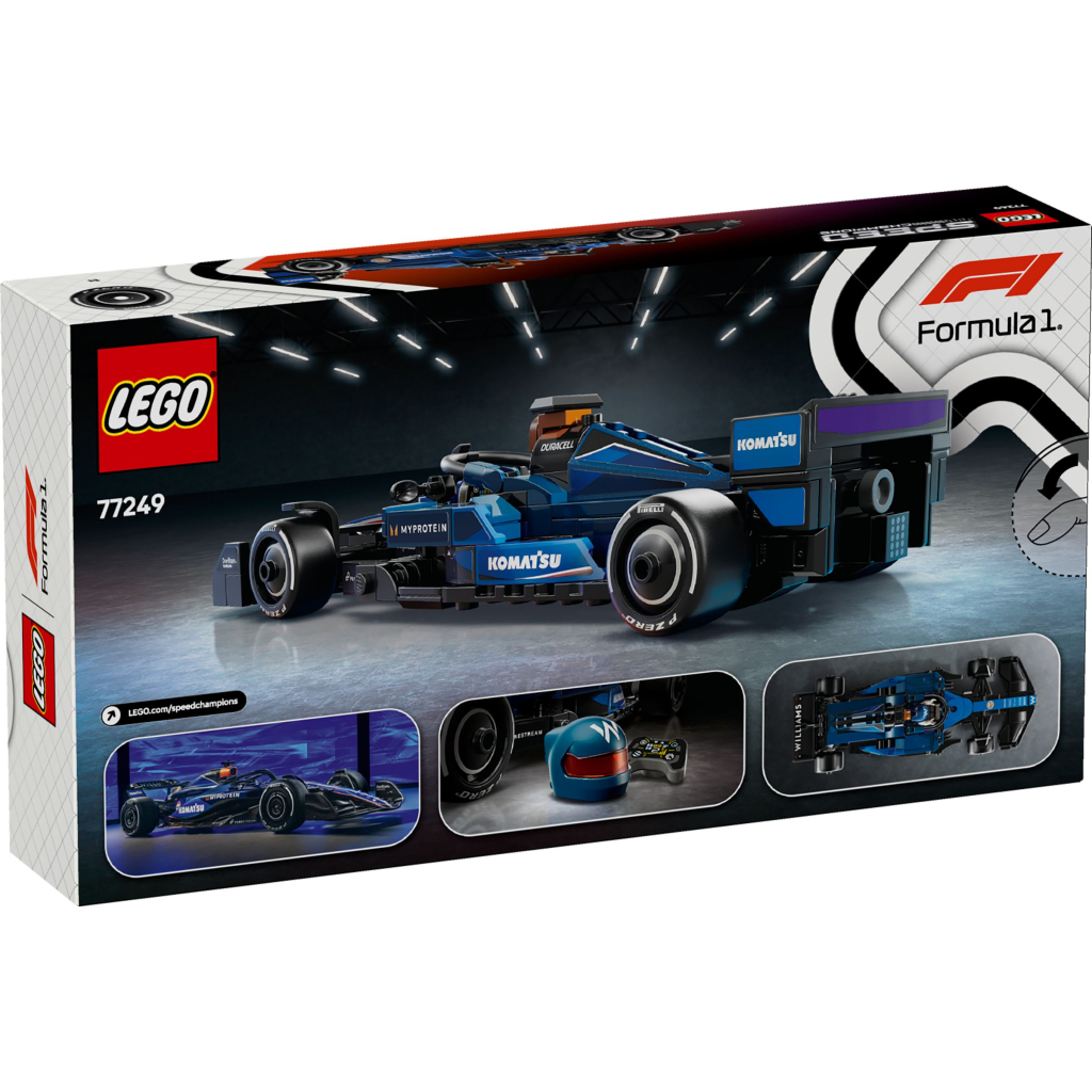 Конструктор LEGO Speed Champions Автомобіль для перегонів F1 Williams Racing FW46 (77249) - зображення 7