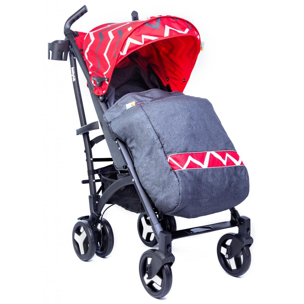 Коляска BabyHit Rainbow G2 Wave Red (26 024) - зображення 4