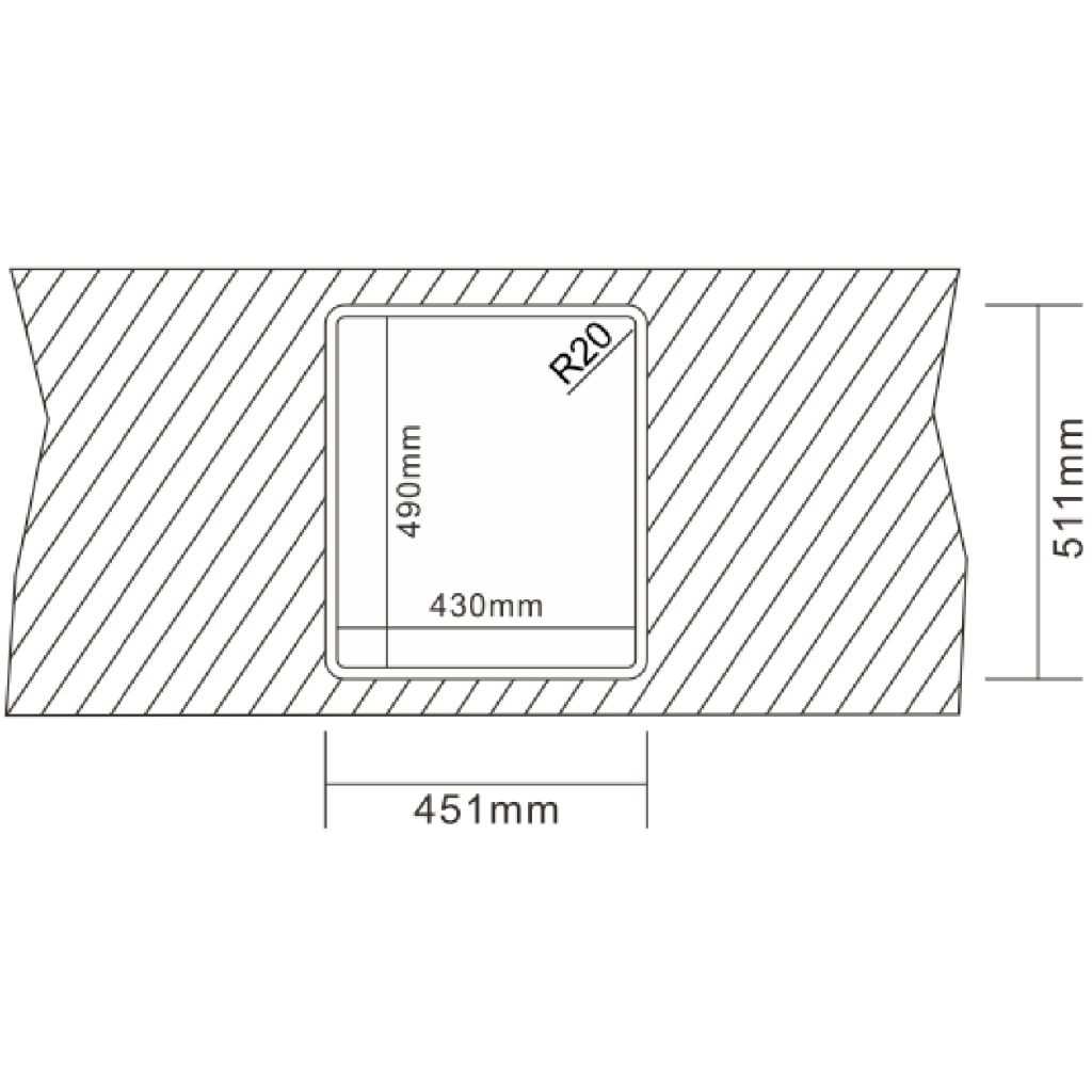 Мийка кухонна Interline ELEGANT Slim Sateen PR - зображення 5