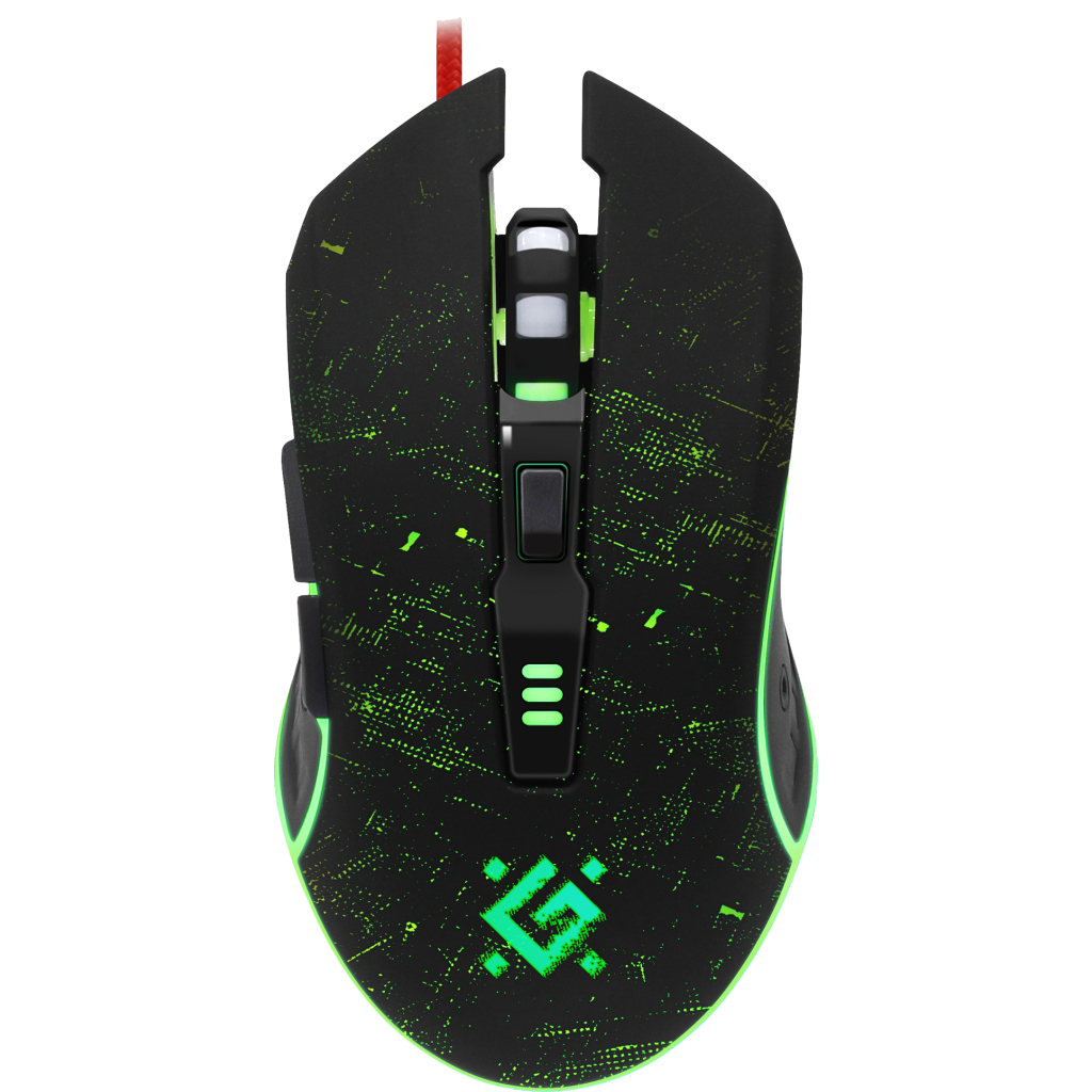 Мишка Defender Draglen GM-907 RGB USB Black (52907) - зображення 1