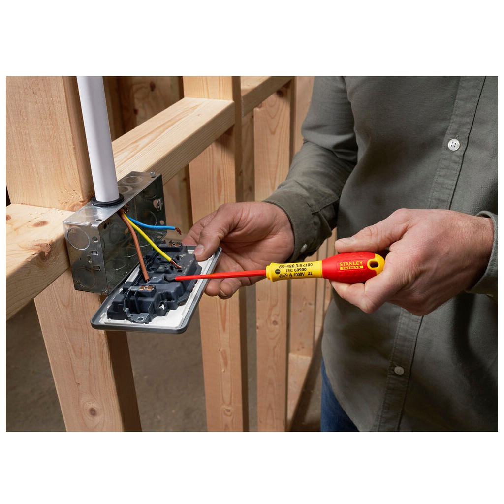 Набір викруток Stanley FatMax VDE 1000V ізольовані, 5 штук. (XTHT0-62692) - зображення 4