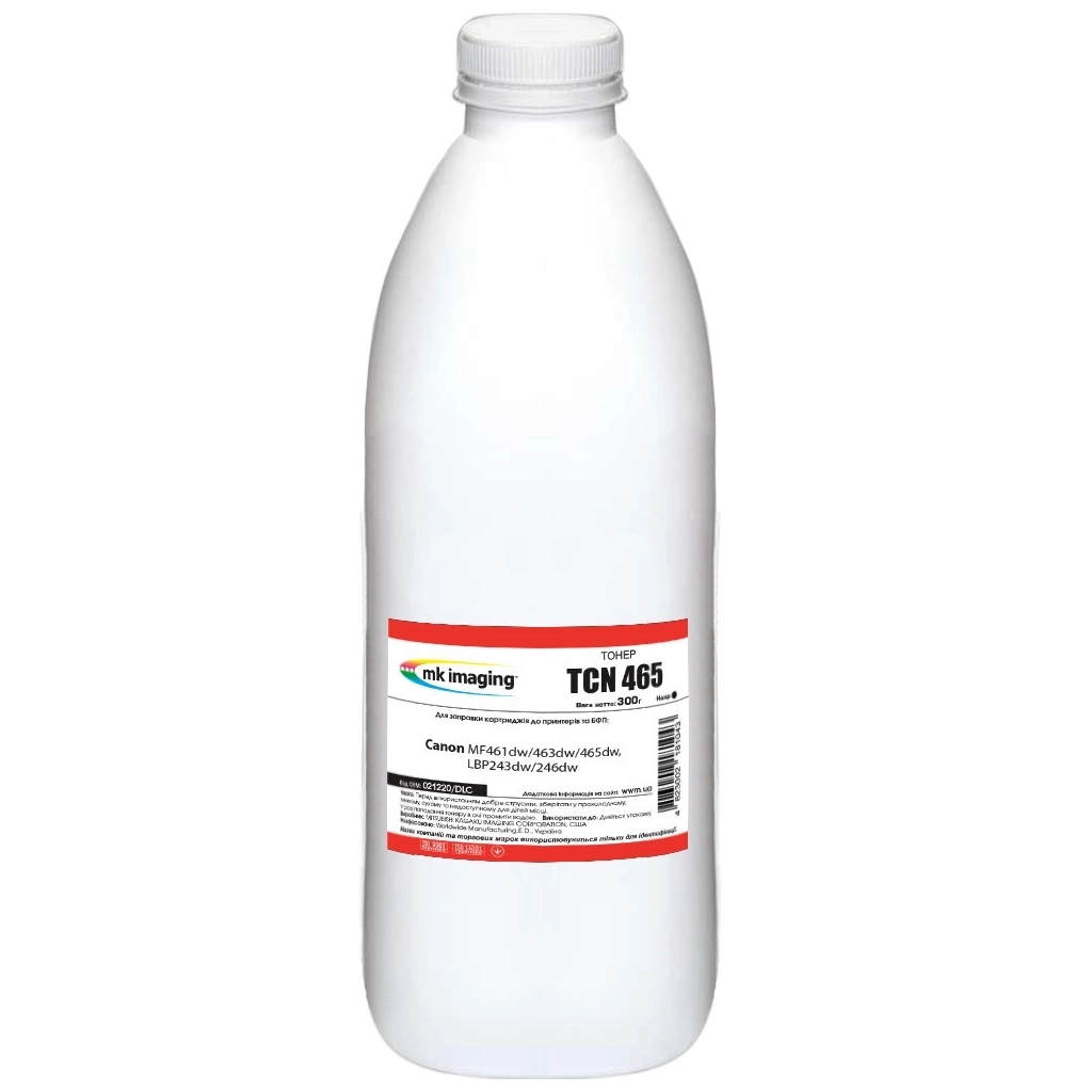 Тонер Canon MF461dw/463dw/465dw, LBP243dw/246dw 300г Black, фасовка Mitsubishi (021220/DLC-300) - зображення 1
