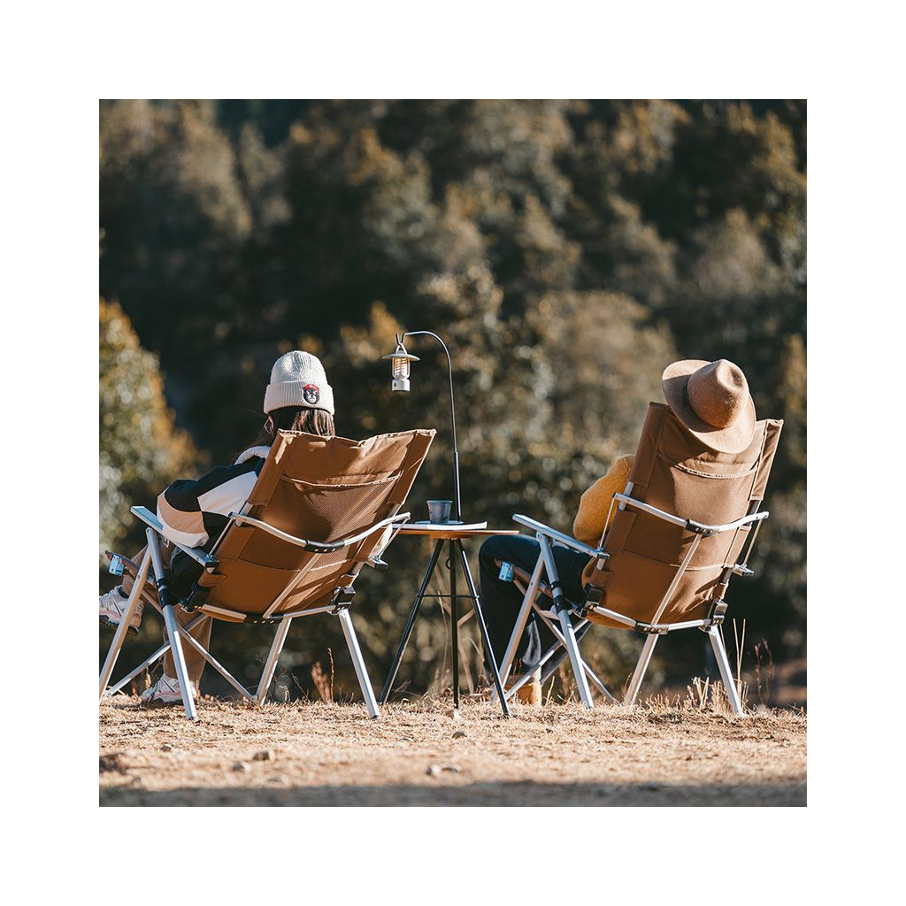 Крісло складане Naturehike CNH22JU059 алюміній коричневe (6975641886969) - изображение 4