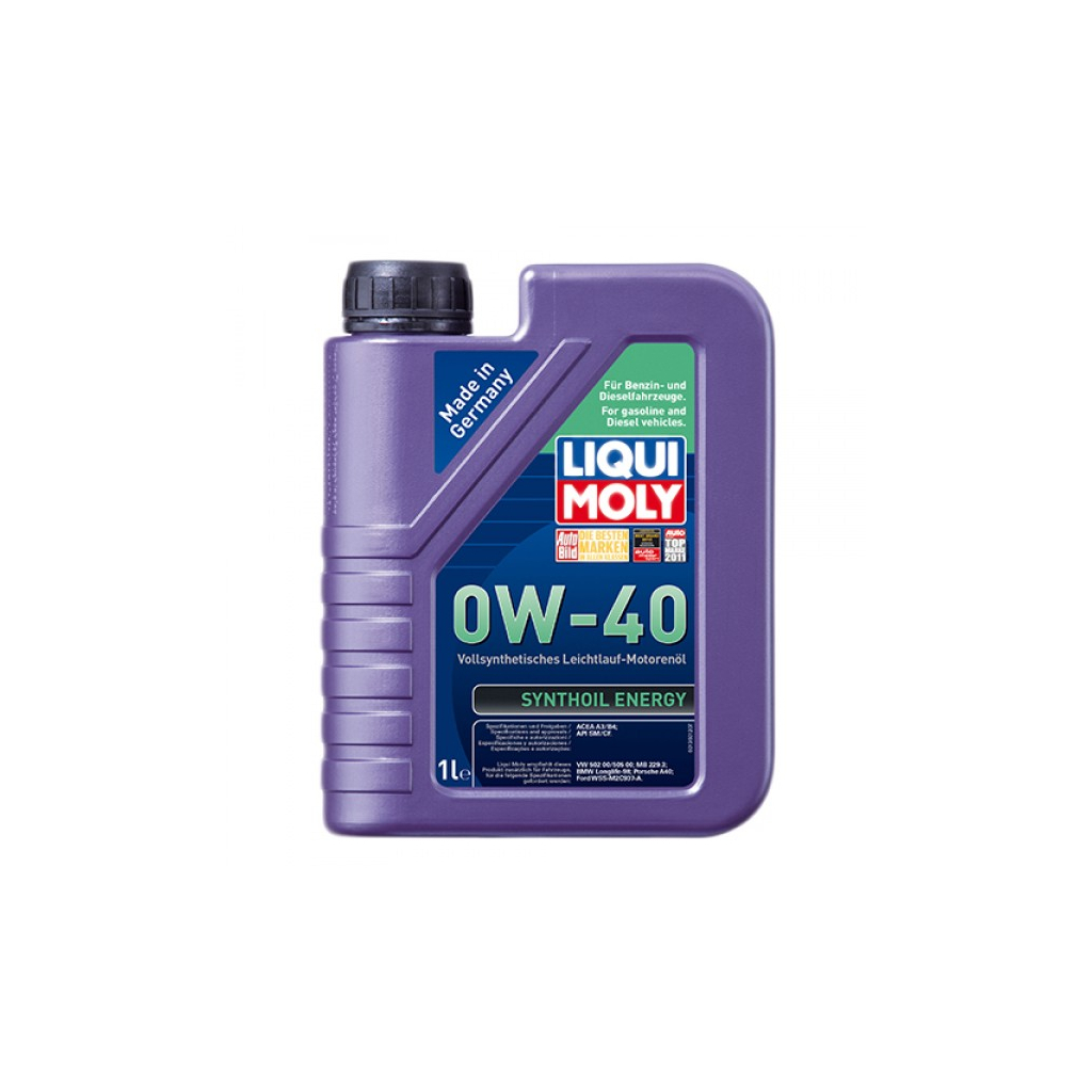 Моторна олива Liqui Moly Synthoil Energy SAE 0W-40 1л. (1922) - изображение 1