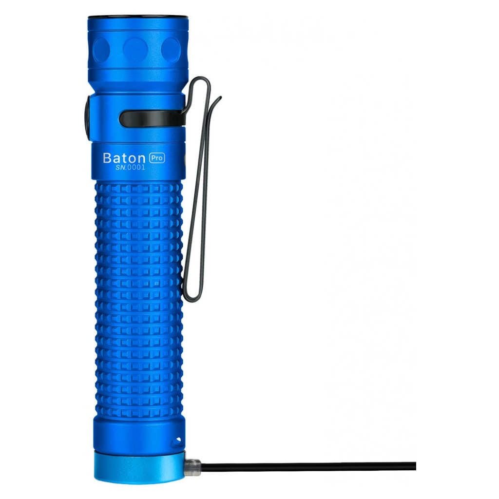 Ліхтар Olight Baton Pro Blue (Baton Pro-Bl) - зображення 5