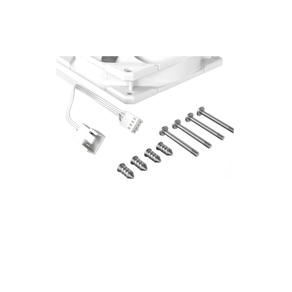 Кулер до корпусу ID-Cooling TF-12025-PRO-WHITE - зображення 2