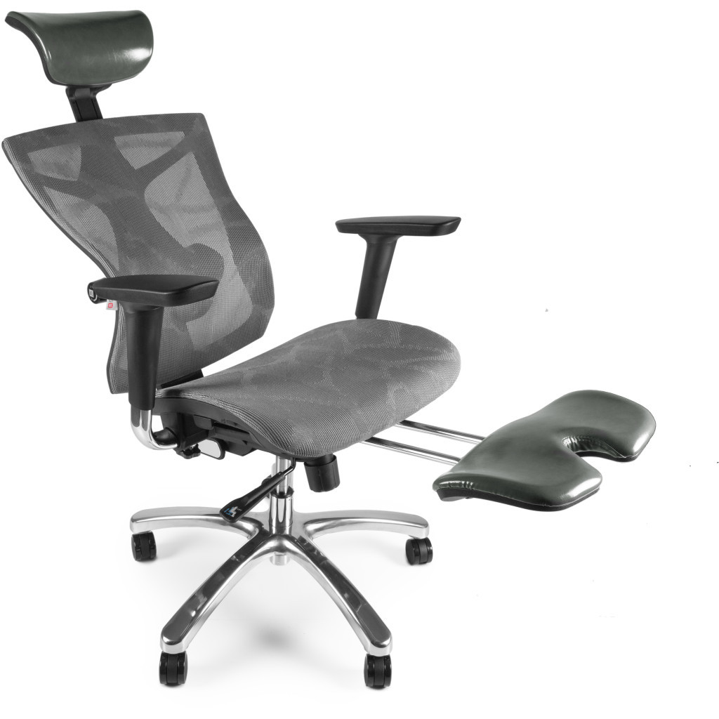 Крісло ігрове Barsky Game Mesh Grey (GM-02) - зображення 6