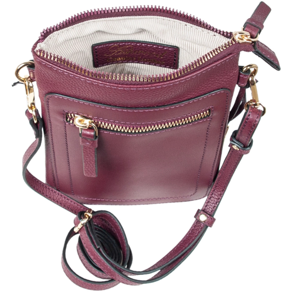 Сумка Ashwood AZ71 Wine - зображення 7