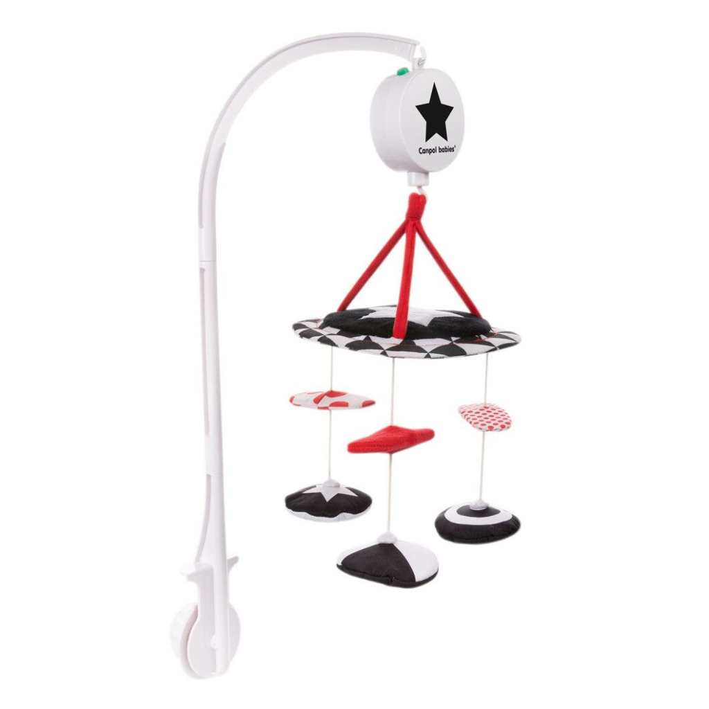 Мобіле Canpol Карусель плюшева музична Sensory Toys (68/084) - изображение 1