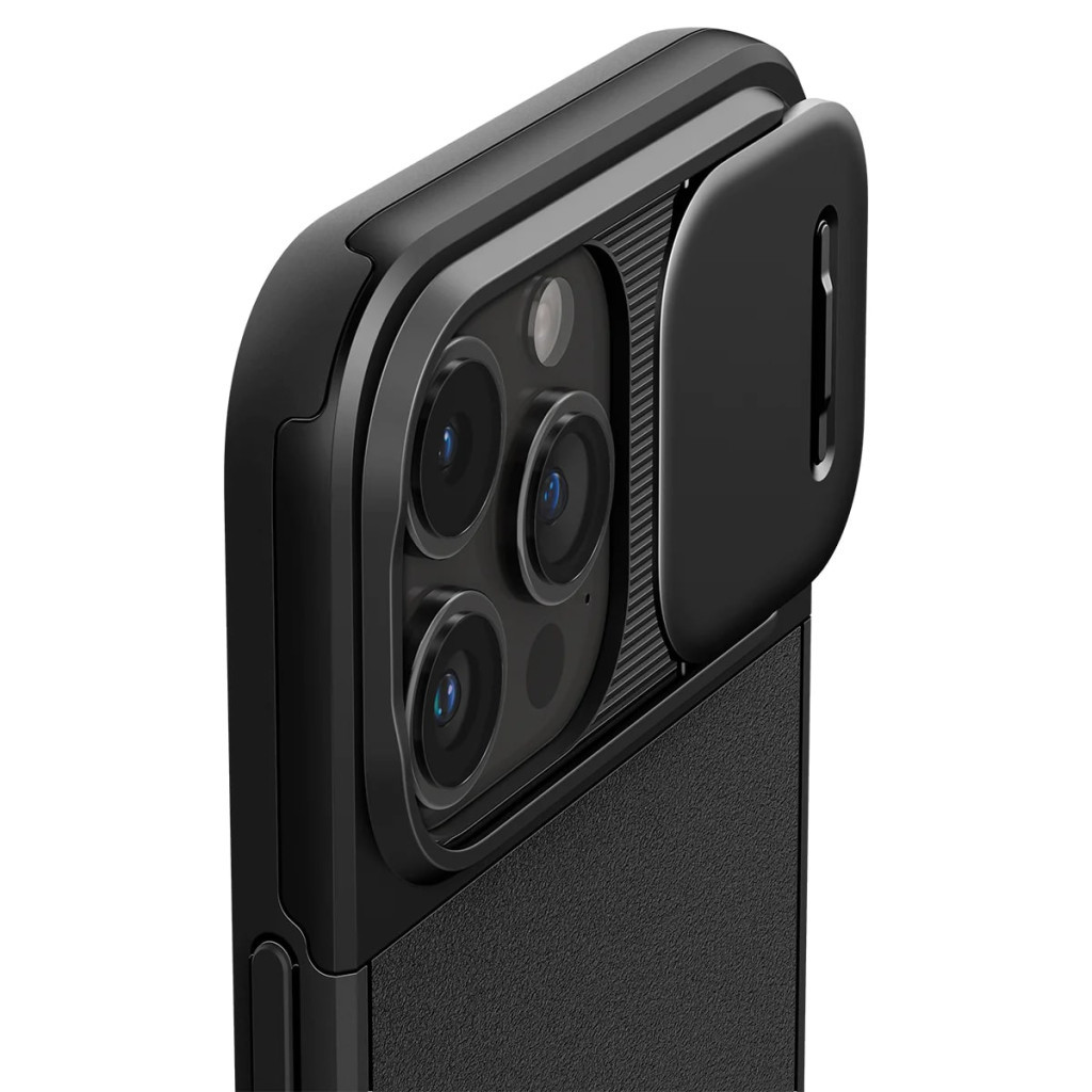 Чохол до мобільного телефона Spigen Apple iPhone 15 Pro Optik Armor MagFit Black (ACS06738) - зображення 12