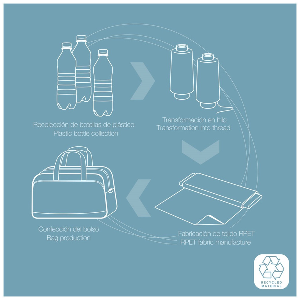 Дорожня сумка Gabol Week Eco 110L Rojo (930360) - зображення 10