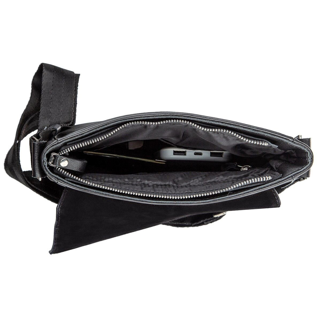 Сумка Shvigel Месенджер Чорна (00793) - зображення 6