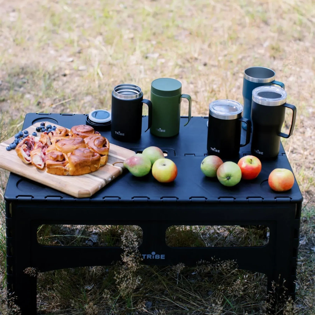 Туристичний стіл Tribe Camp Table Low пластиковий Black (T-EF-0003-black) - зображення 11