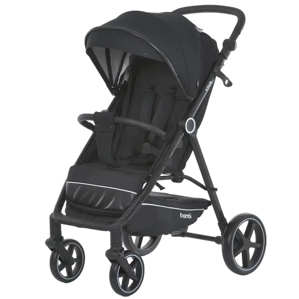 Коляска Bambi VIVA (M 5723 black) - зображення 1