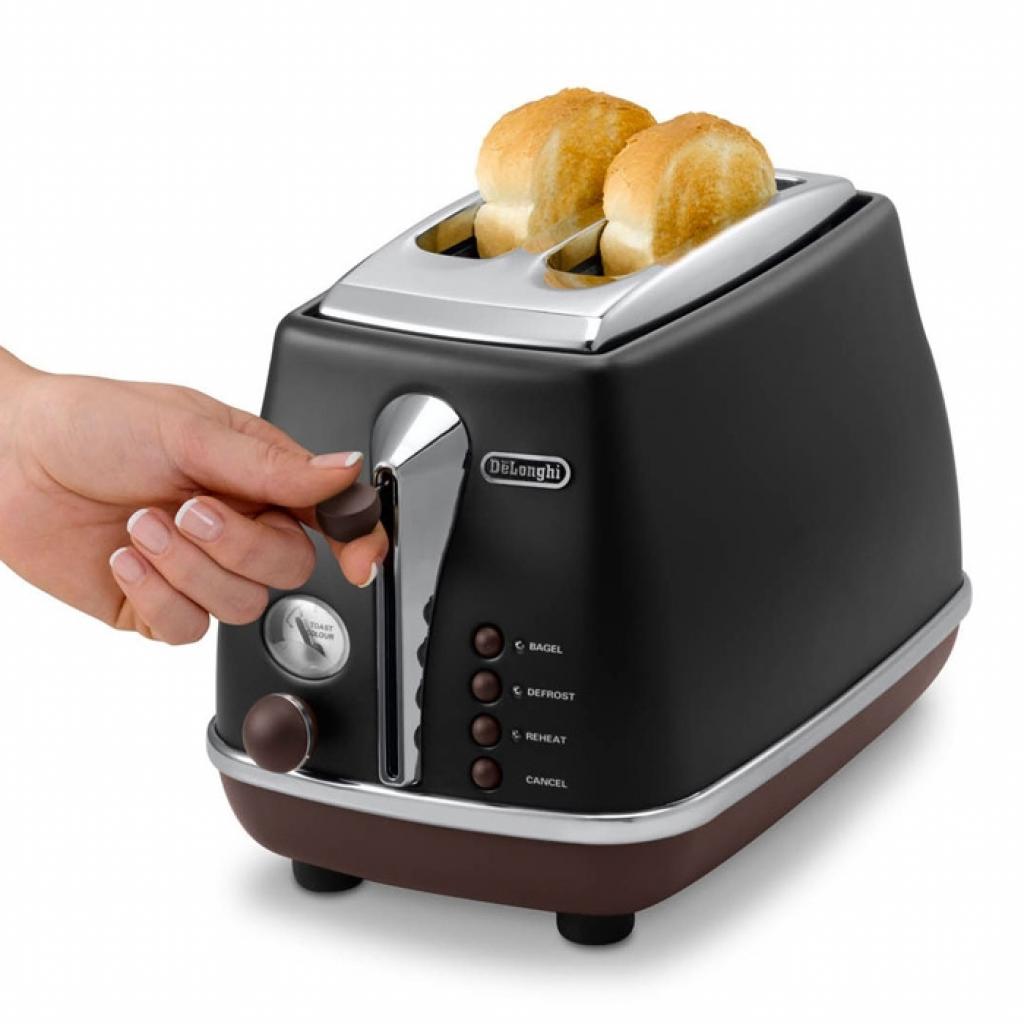 Тостер DeLonghi CTOV 2103.BK (CTOV2103.BK) - зображення 4