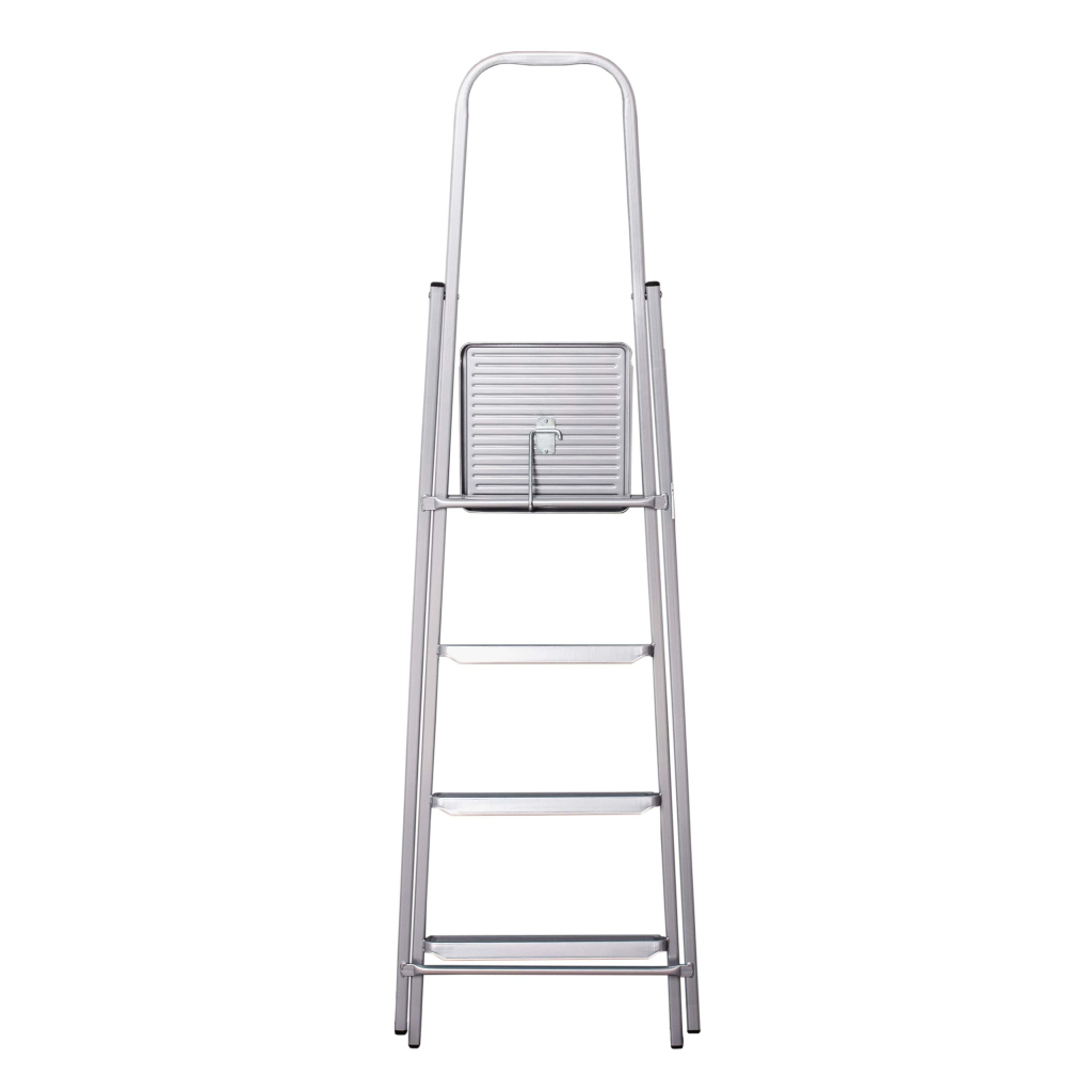 Драбина Eurogold зварна 4-х сходинкова GREY, 156х49х9см, Арт.214 (ЕГ-214 GREY) - зображення 4