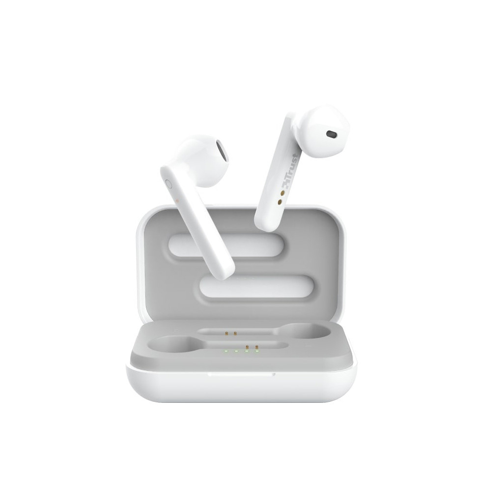 Навушники Trust Primo Touch True Wireless Mic White (23783) - зображення 4