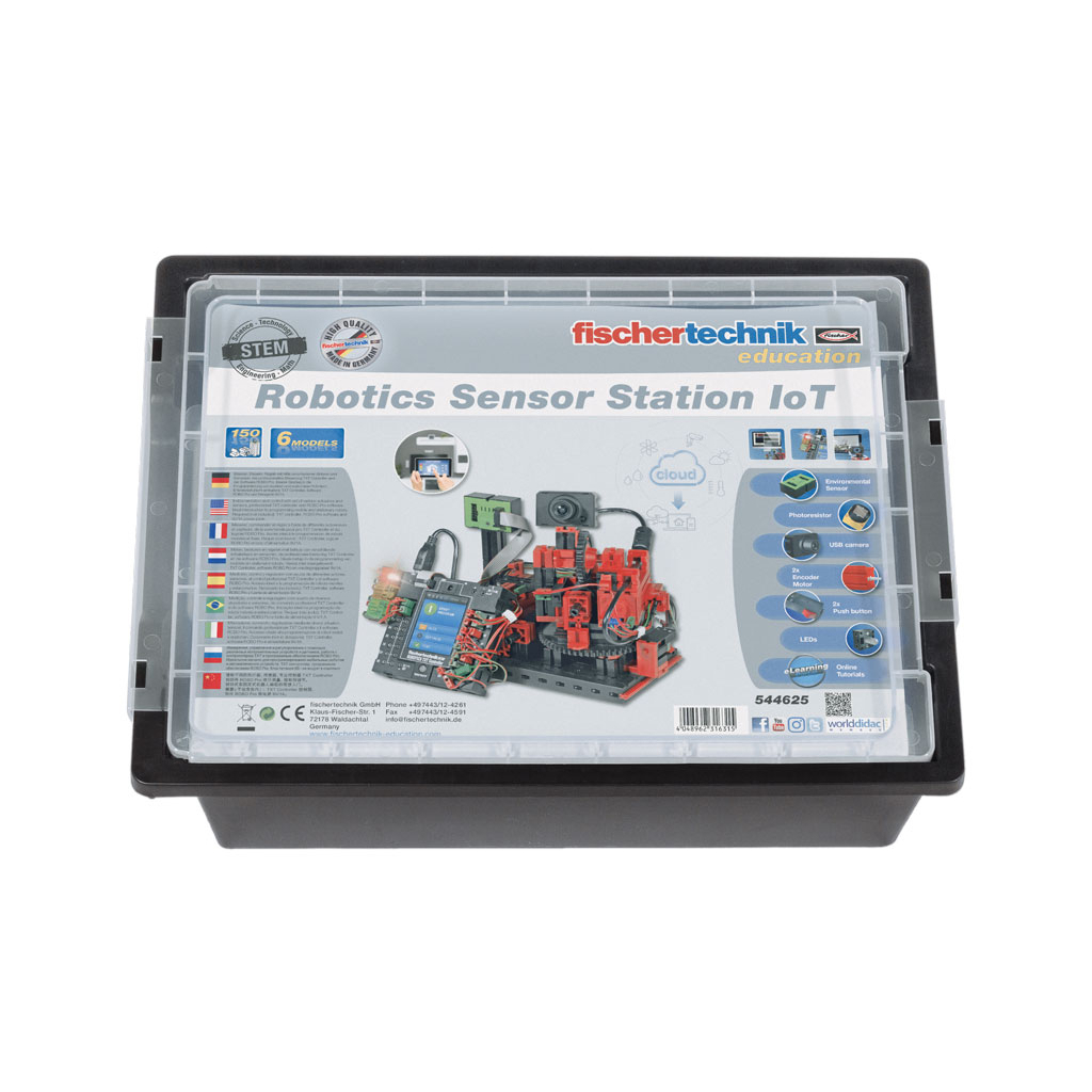 Конструктор Fischertechnik STEM Освітній конструктор Інтернет речей (з ТХТ контролером і БЖ) (FT-544937) - зображення 3